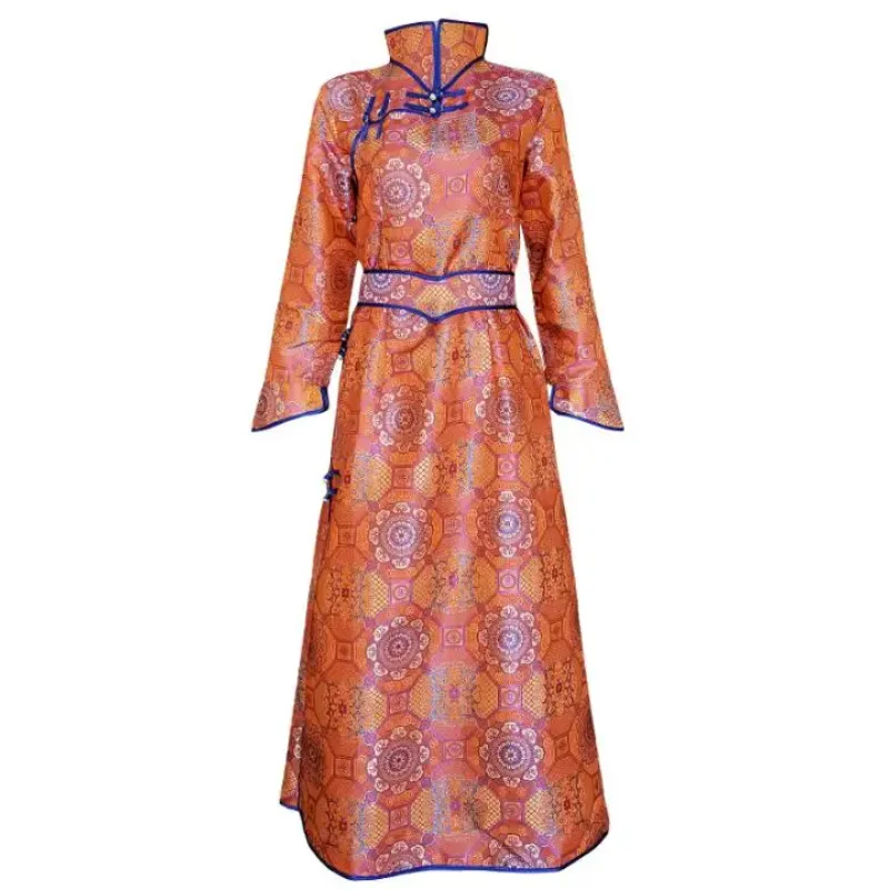 Mongolian Clothing Welcome Etiquette Women's Ethnic Style Dress