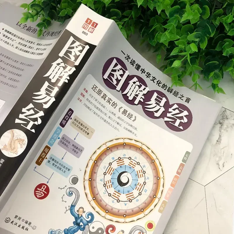 Illustrated Book of Changes Zhouyi Book of Colors Full Explanation Six Yao Gossip Chinese Classical Philosophy Books