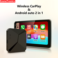 Ezonetronics  Wireless CarPlay android auto adapter for factory wired car Plug and Play Fashionable and Portable