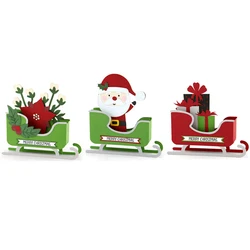 Christmas Gift Box Flower Santa Sleigh Metal Cutting Dies for Scrapbooking Photo Album Decoration DIY Cards Making Craft Die Cut