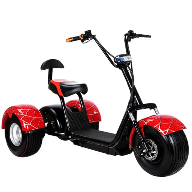 STROVAN EEC European Warehouse Stock Scooter Electrico Newest Model Three Wheel Electric Scooter Citycoco 2000w