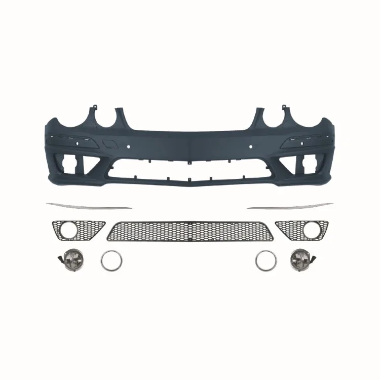 

Large Surround Front Bumper Side Skirt Rear Bumper Grille Tailgate for Mercedes Benz E-Class W211 New Modification Upgrade for