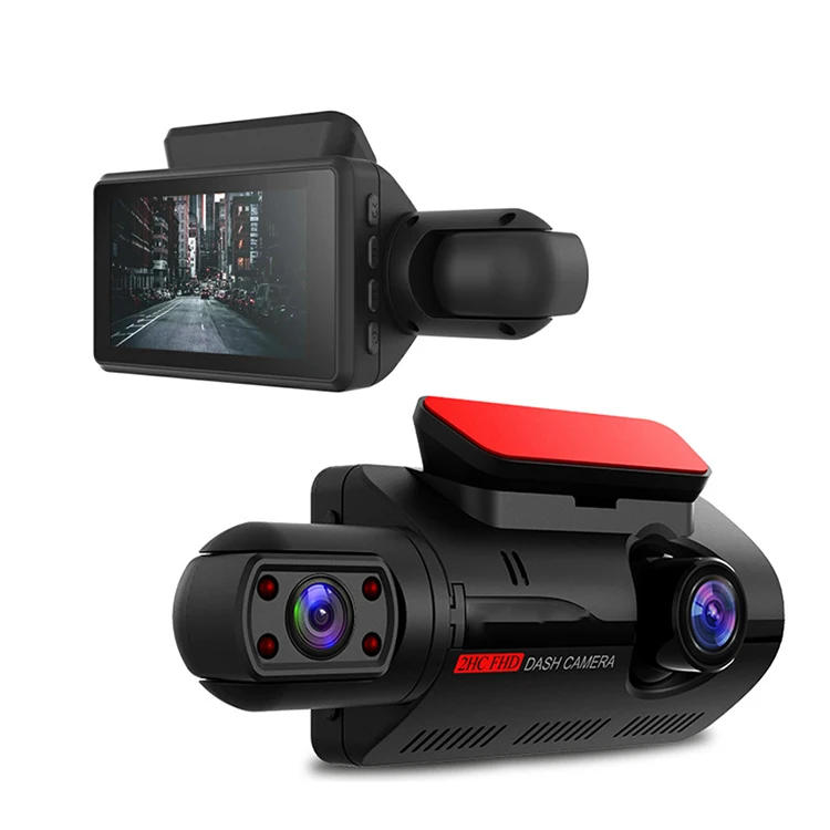 2024 Dual Camera Car DVR Full HD 1080P Video Recorder Front and Inside Cabin Camera Car Dash Cam for Taxi Drivers