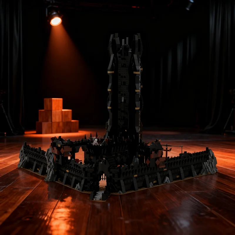 

6273pcs MOC Cirith Ungol Hobbit Lord Rings The Model Building Blocks DIY Gift Creative Collectible Display Decor Premium Adult