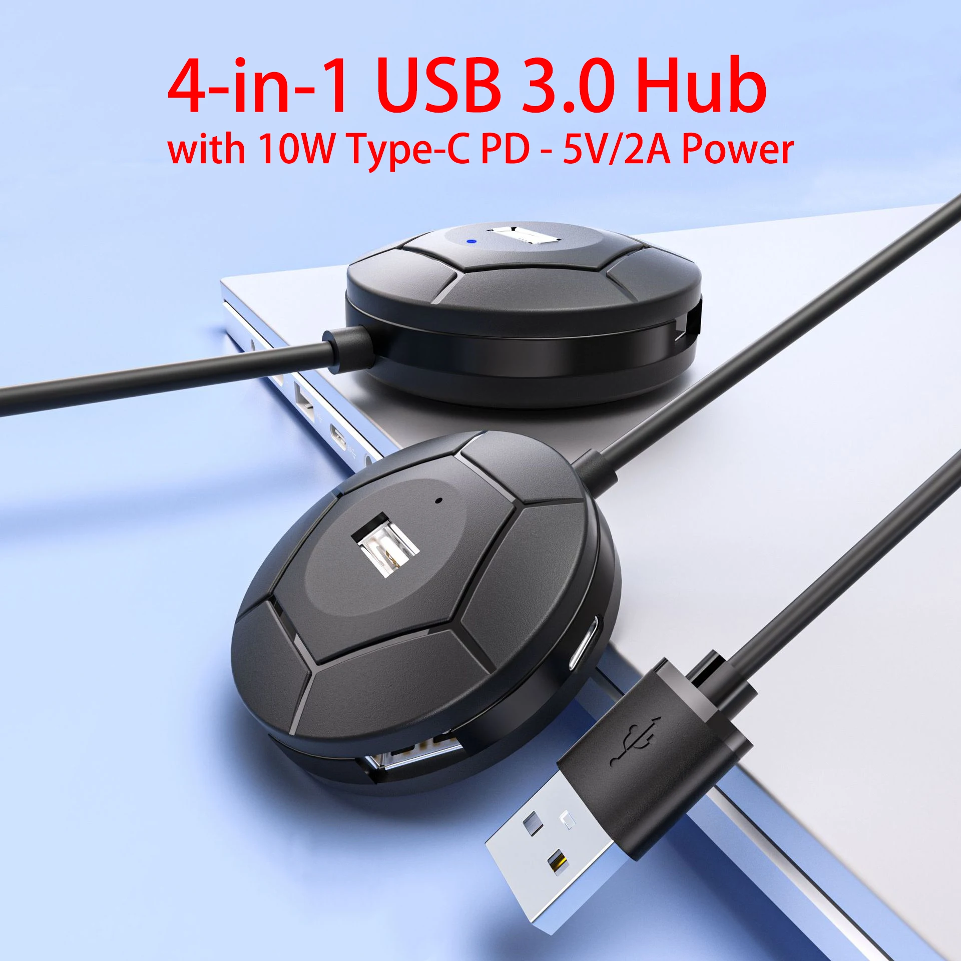 

Smart USB Hub w/ Power Delivery Port - Multi-Protection Circuit, Cool Running Chip, Win/Mac/Linux