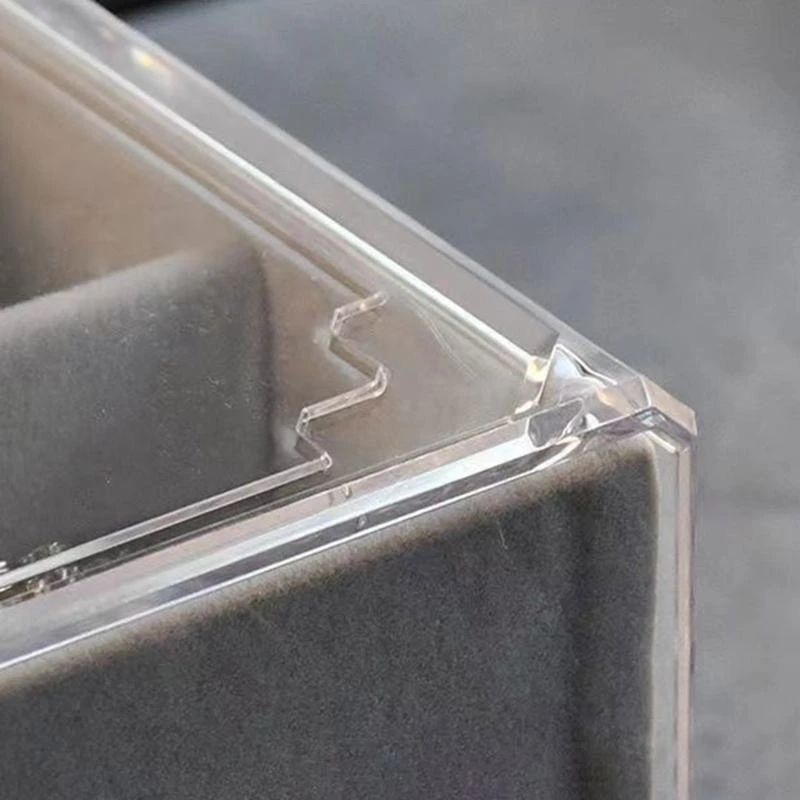 علبة تخزين المجوهرات متعددة الطبقة أساور أساور أقراط أنيقة