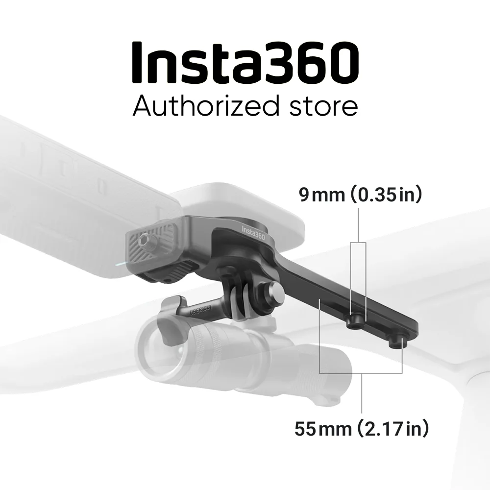 공식 및 정품 Insta360 자전거 컴퓨터 마운트, Garmin, Wahoo, Bryton, Giant 등과 호환 가능