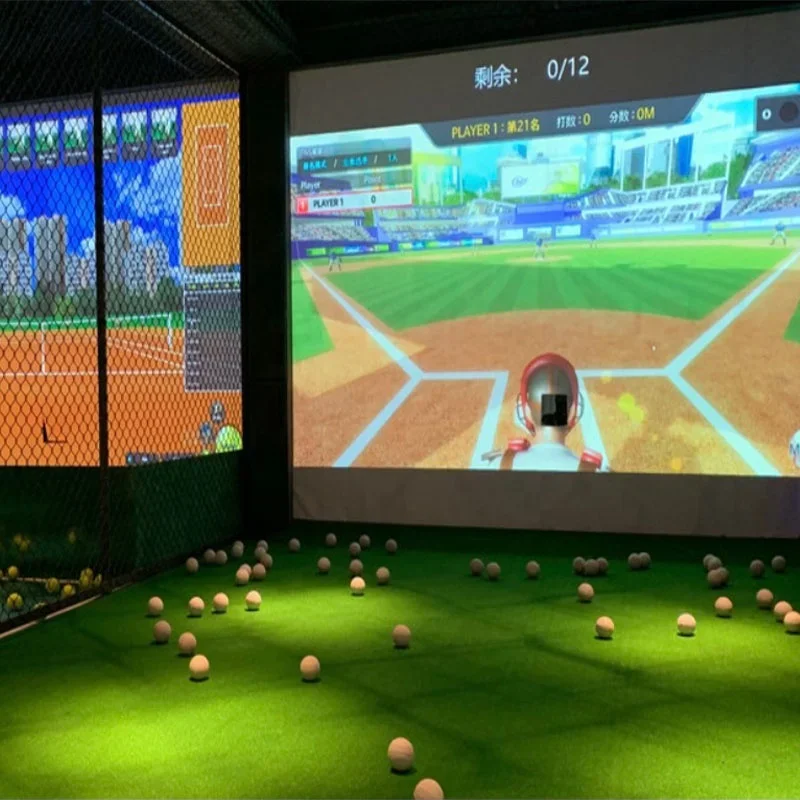 Digital stadium baseball golf shooting simulation interactive competitive entertainment sports hall net red amusement equipment