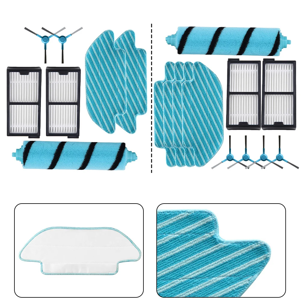 For Conga Compatible Accessories Complete Set of Brushes and Filters to Enhance Your Robot\'s Cleaning Efficiency
