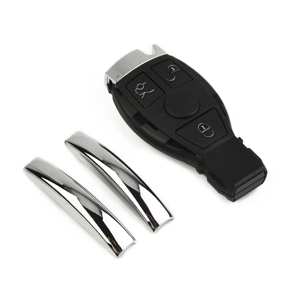 Extend the Lifespan of Your For Mercedes C G E R S Class GL SL SLK Remote Key Fob with this 3 Button Cover Case