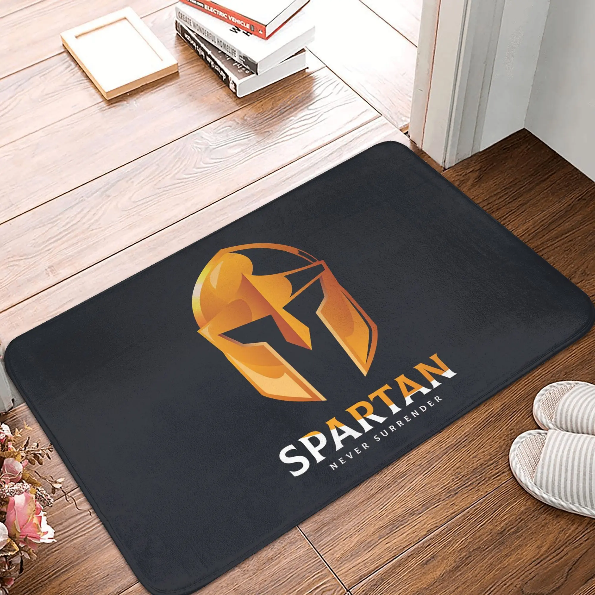 Коврик для двери Sparta Spirit Spartan Skull, противоскользящий коврик для кухни, ванной комнаты, гаража, 40*60 см
