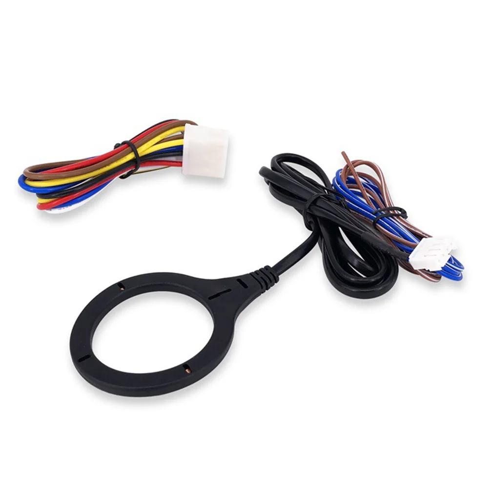 حار 12 فولت سيارة إنذار تلقائي التحكم عن بعد PKE سيارة دخول بدون مفتاح المحرك بدء نظام إنذار دفع زر إنذار PKE عن بعد كاتب توقف #5