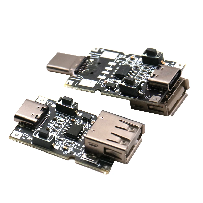 TYPE-C de carga rápida QC2.0/3,0, módulo de señuelo, disparador de impulso, fuente de alimentación ajustable de 9V, 12V y 20V de la placa base