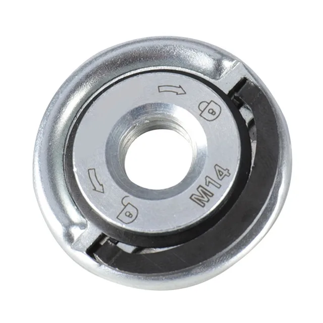 M14 Angle Grinder Quick Release Self-Locking Grinder Pressing Plate Flange Nut Power Chuck 3