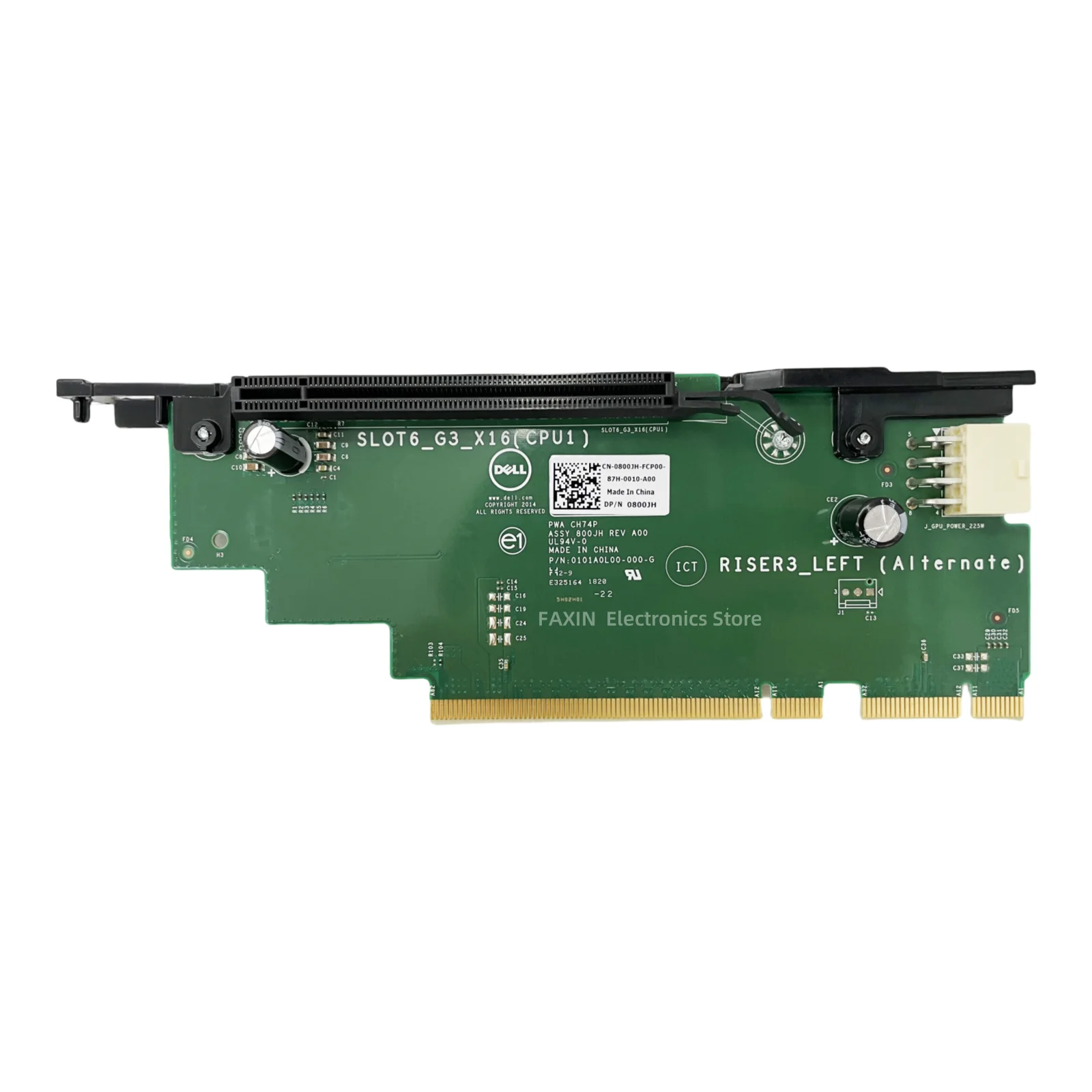 Original For Dell R730 R730XD Server RISER3 Function Expansion Card PCI Card CN-0800JH 0800JH 800JH