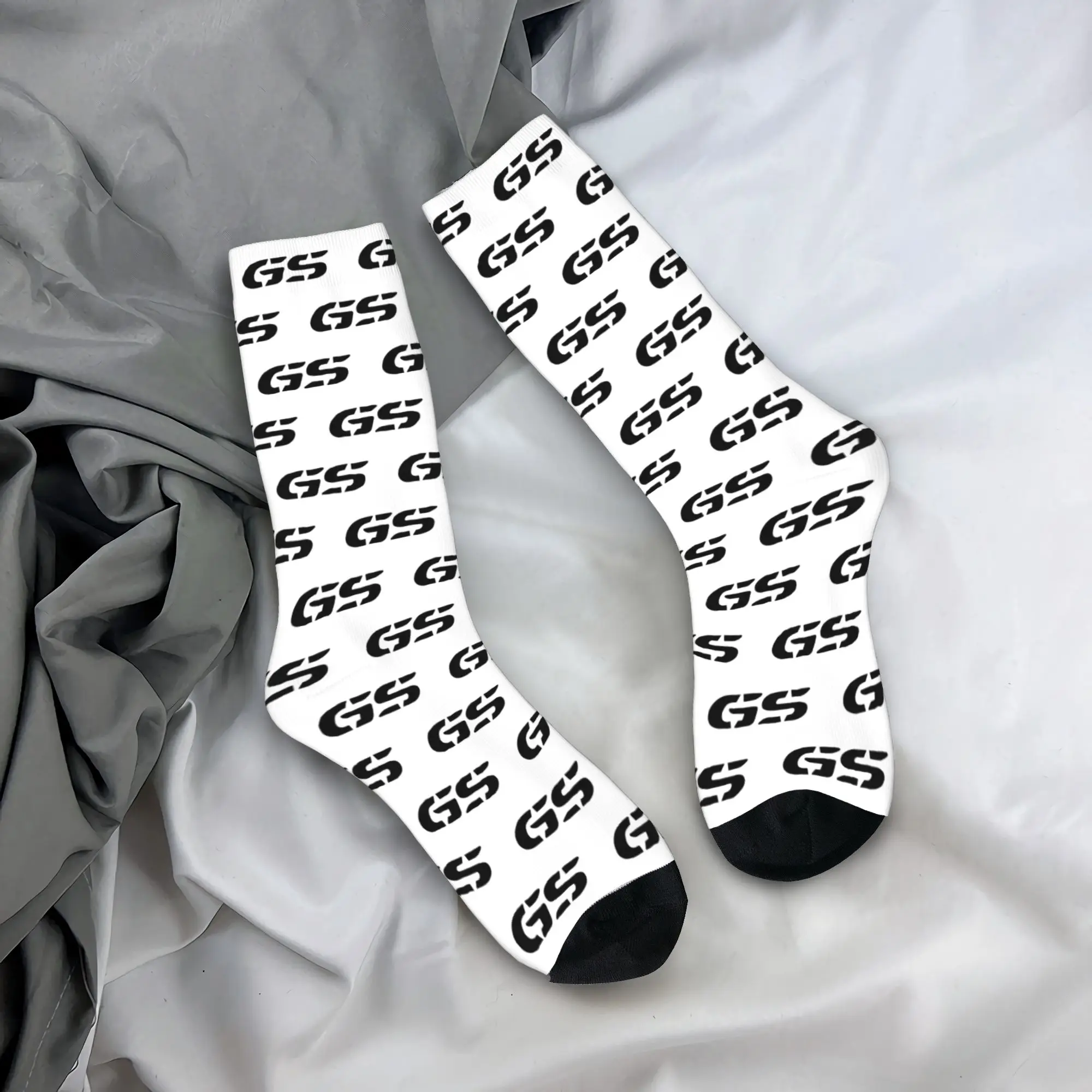 

Custom R1200 GS Motorcycle Adventure Men's Crew Socks Unisex Kawaii 3D Print Motorrad Biker Dress Socks