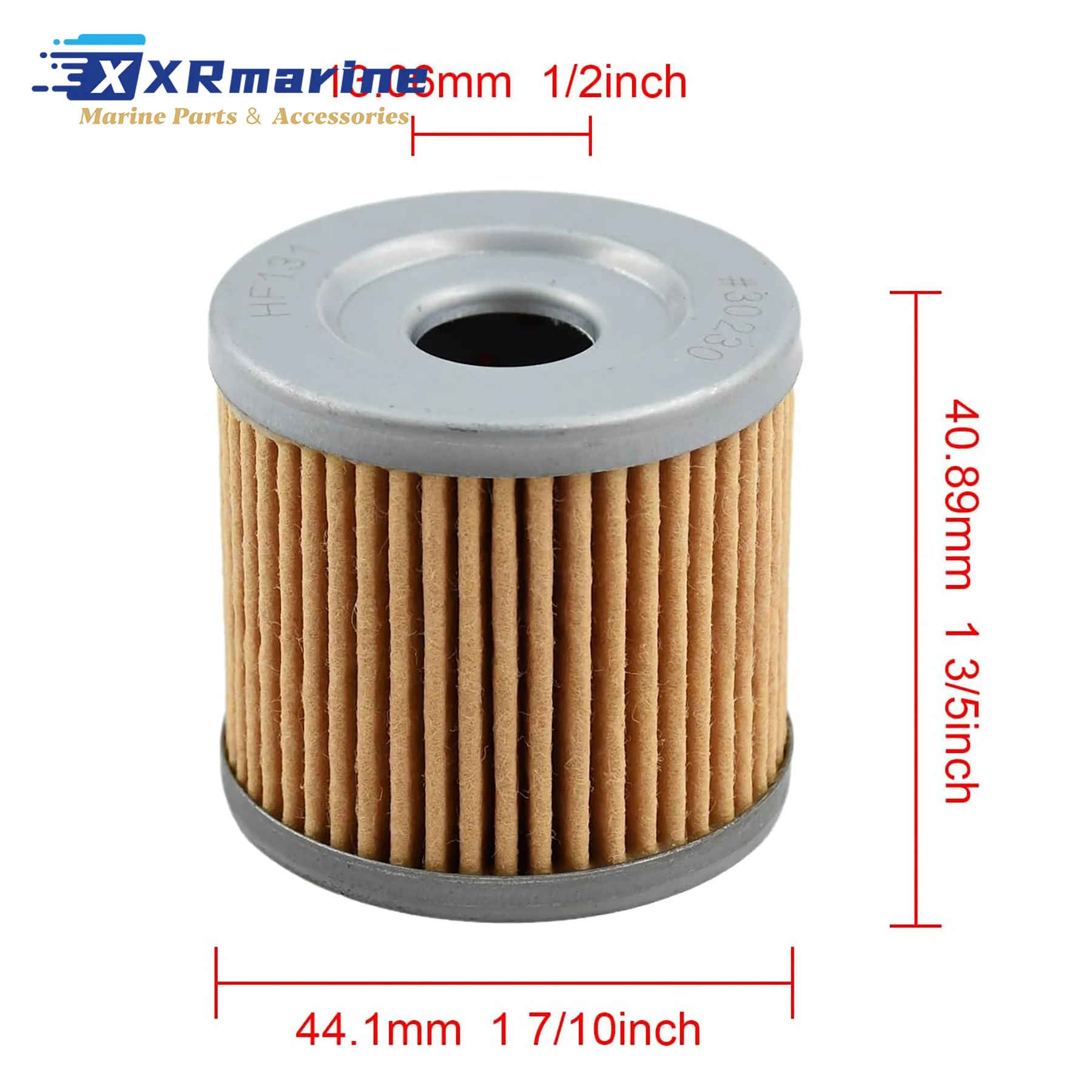 Marine Fuel Filter 16510-05240 Fits for Suzuki DF8 DF9.9 DF15 DF20 4-Stroke Boat Outboard Motors Models 16510-45H10
