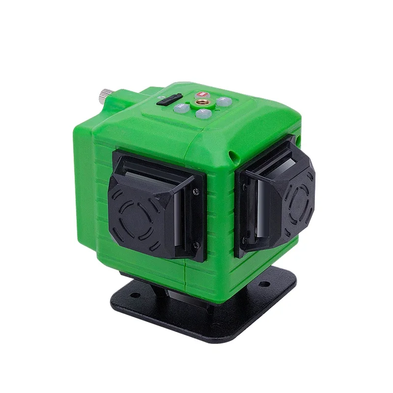 NEW  Electronic leveling  Green laser level 3D line meter Remote control operation