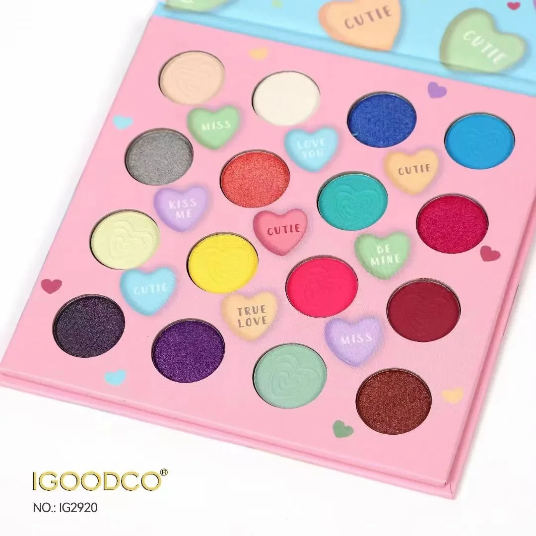 

16 Colors Matte Shimmer Small Kit Waterproof Sweat-Proof Boutique Makeup Eyeshadow Palette Beauty Glazed Kawaii Makeup Cosmetics