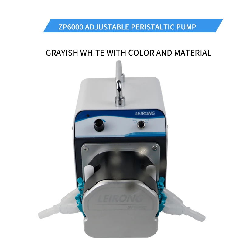 High flow rate for Laboratory use 6000ml/min Peristaltic Pump Adjustable Reversible