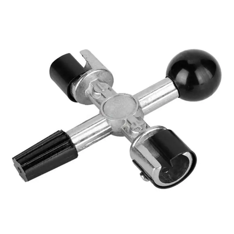 ABUI-Car Battery Maintenance Tool 4-Way Battery Post Cleaner Battery Terminal Cleaner Tool