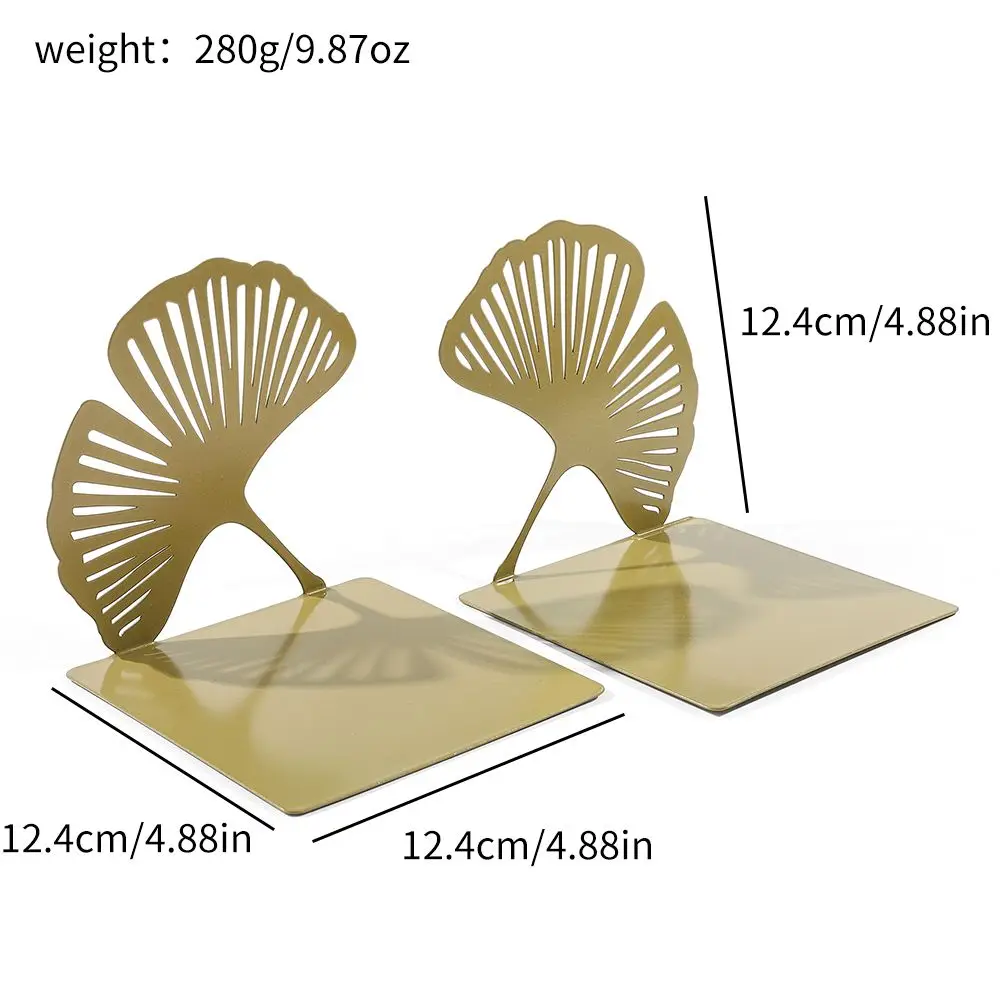fermalibri-moderni-e-eleganti-a-forma-di-l-creativi-e-di-lusso-leggero-a-forma-di-foglia-di-ginkgo-scaffale-in-metallo-traforato-unisex