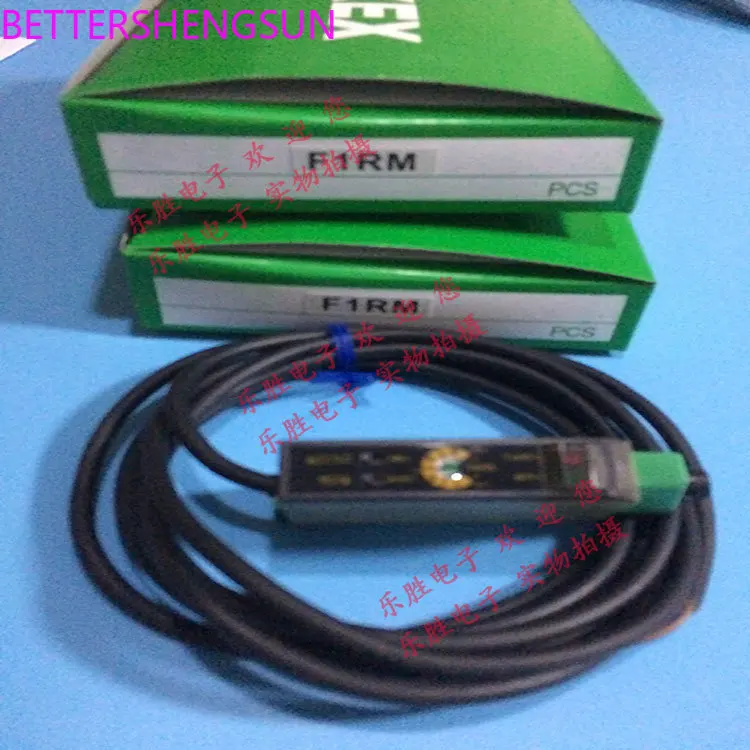 

Photoelectric sensor F1RM F1RAN fiber optic amplifier sensor 12-24VDC