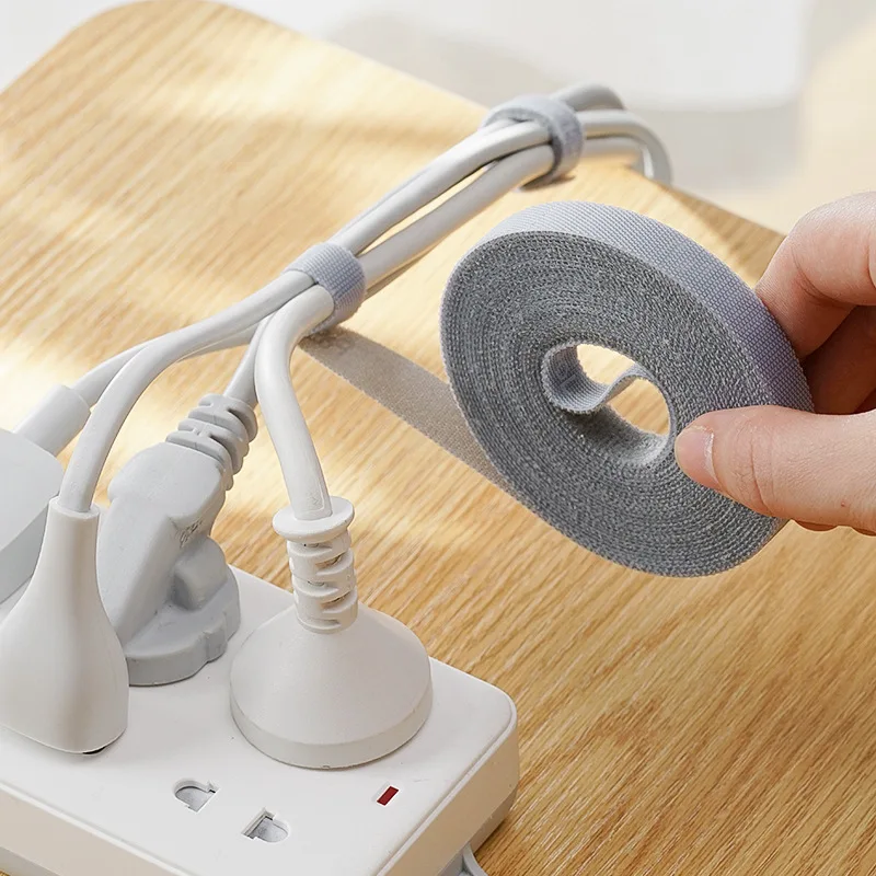 MOHAMM 1 Piece Reusable Fastening Ties Point Break Ties For Desktop Storage And Organization