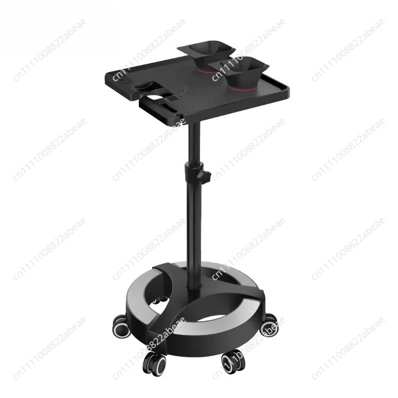 Salon Trolley Cart with Magnetic Bowls, Height Adjustable Hair Stylist Tool Organizer Rolling Cart for Hair Salon Spa Tattoo