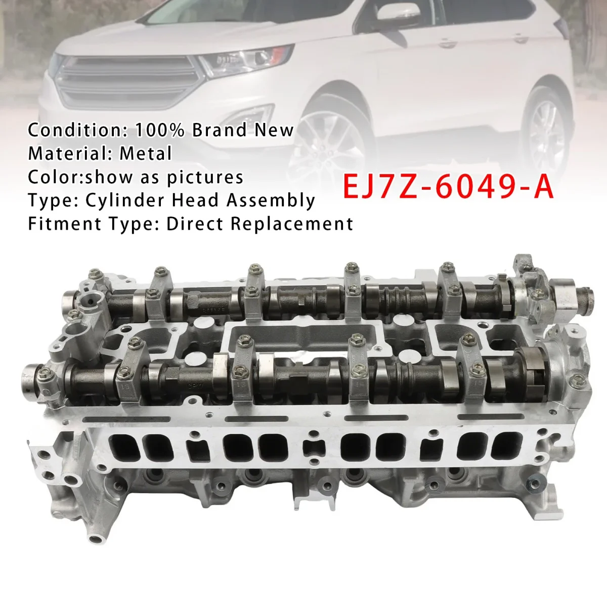 For Ford Mustang Edge Explorer EcoBoost 2.0L 2.3L l4 2017-2019 Car Cylinder Head Assembly Replacement Accessories