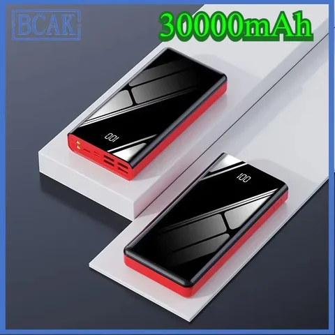 Power Bank большой емкости Fast Charge 50000 мАч 30 000 20 000 Power Bank