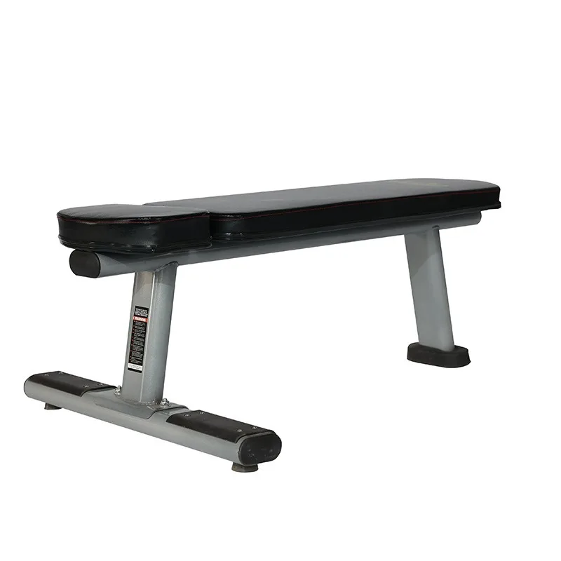 Commercial and Home Gym Training Bench with Comfortable Cushion—Flat Dumbbell Bench