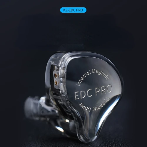 Imagen 2 del producto KZ EDC Pro auriculares con cable estéreo HIFI auriculares de música bajos auriculares intrauditivos auriculares de Metal auriculares deportivos para juegos PK EDX PRO Merga