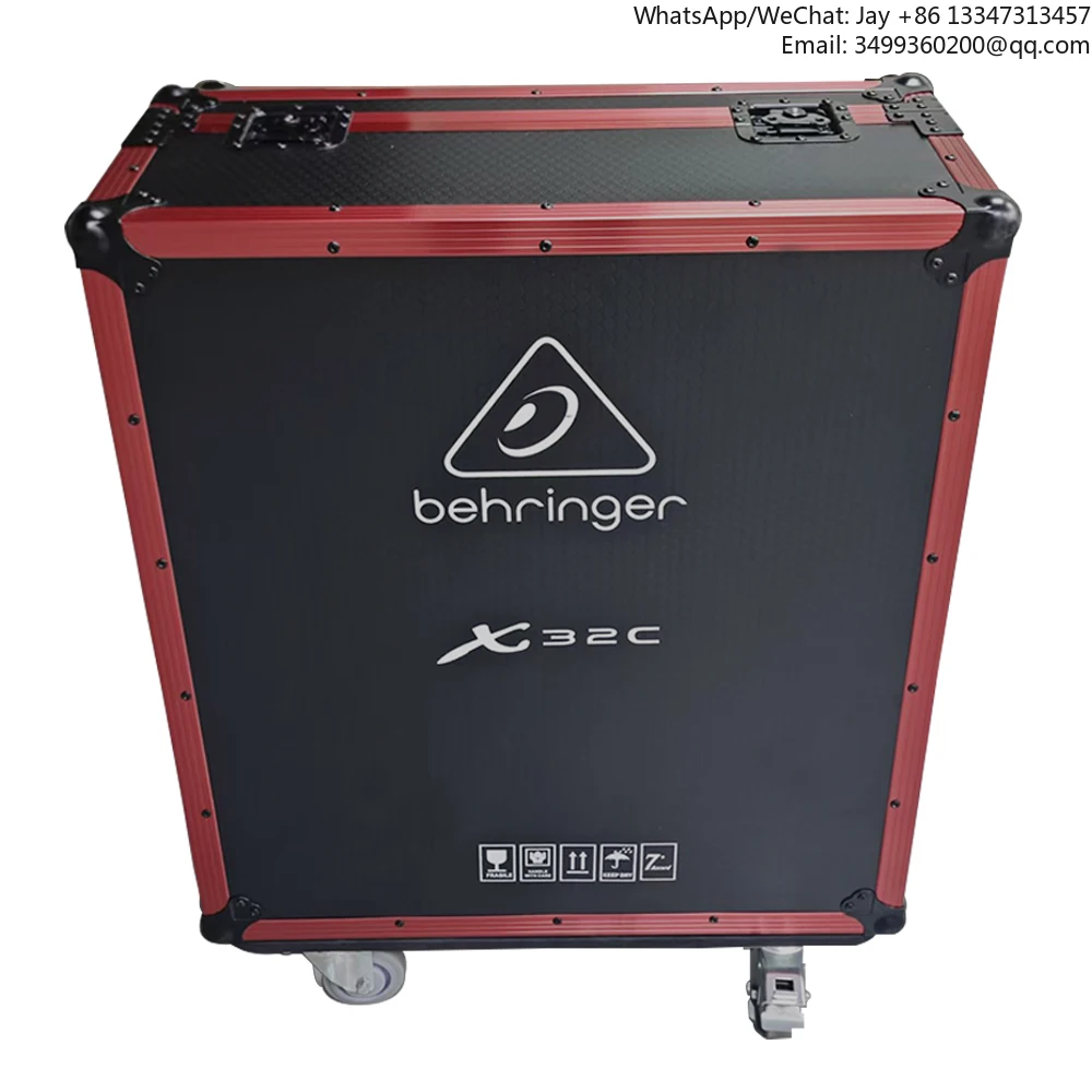 

Customized Behringer X32 Compact Flight Case Normal Version With Wheels Pa System Music Equipment Digital Mixer Flight Case