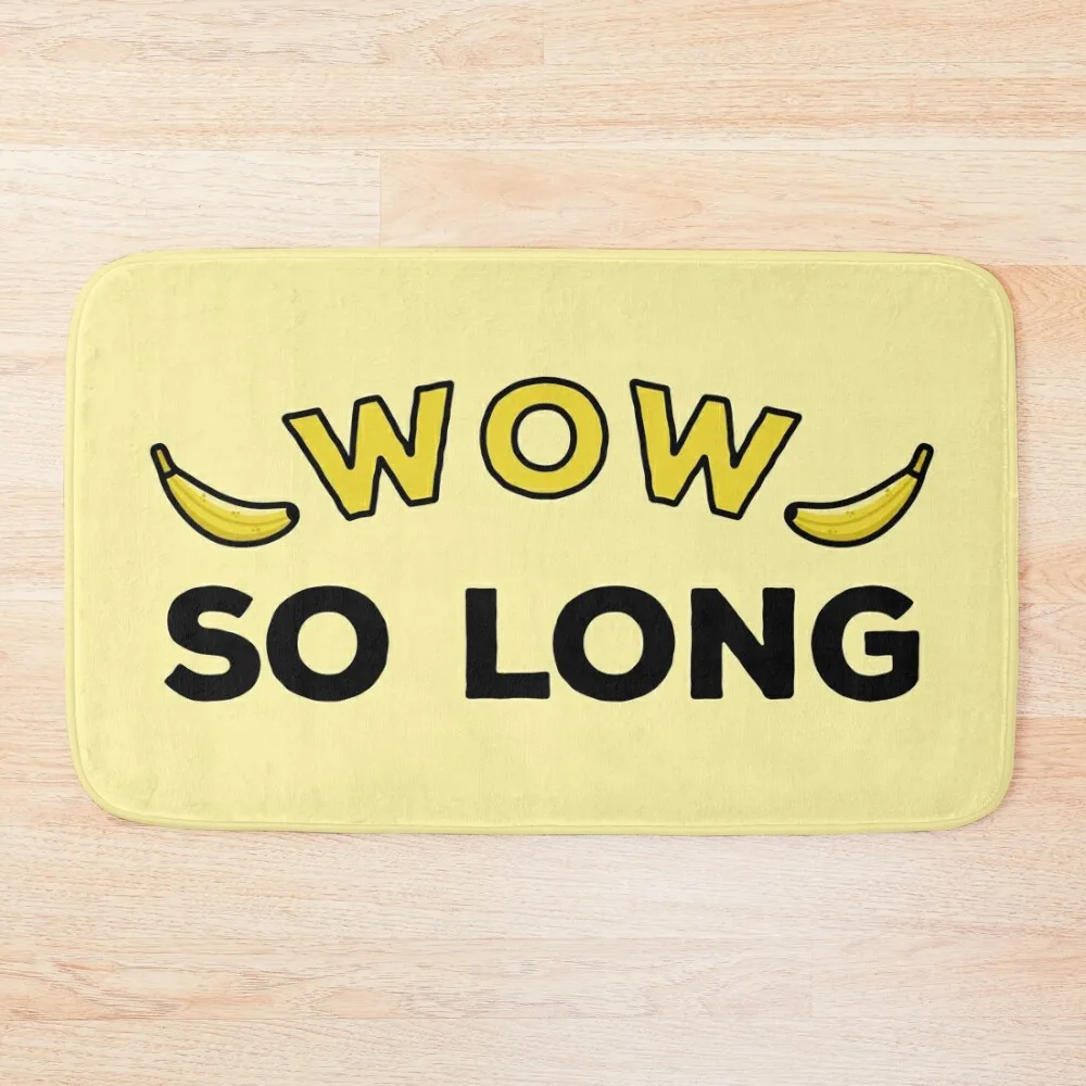 

Wow So Long Banana Bath Mat Bathroom Accessory DoorFor The Door Entrance Doormat Bathroom Utensils Mat