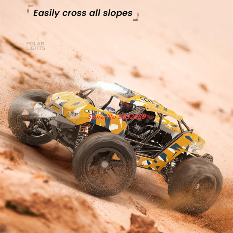 80KM/H Rc Racing Car 2.4G Climbing 4WD Off road Car 1:14 4WD Brushless High Speed Professional Off Road Racing All Terrain Light