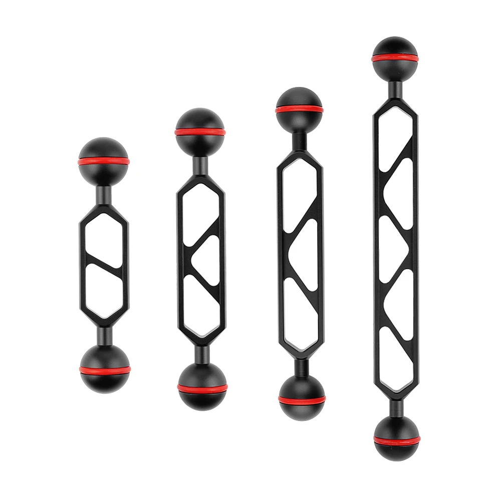 Essential ดำน้ำอุปกรณ์การถ่ายภาพ Dual 1 ''นิ้วข้อต่อแขนข้อต่อถาดระบบแสงอุปกรณ์เสริมชุด Anlge ปรับ