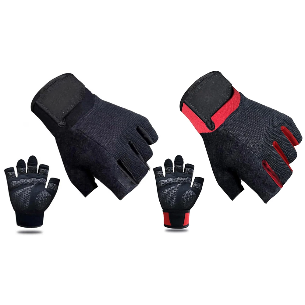 AliExpress NONE Workout Gloves Half Finger Gloves Exercise Gloves Training Gloves for Men and Women for Weight Lifting Cycling Gym Training