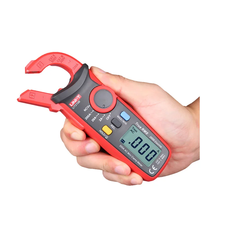 UNI-T UT210A UT210B UT210C UT210D UT210E Mini Digital Clamp Meters RMS Auto Range VFC Capacitance Non Contact Multimeter