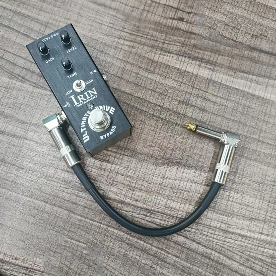 IRIN-Pedal de sobrecarga para guitarra eléctrica, dispositivo con efecto Bypass verdadero, borde en distorsión, Overdrive, Mini