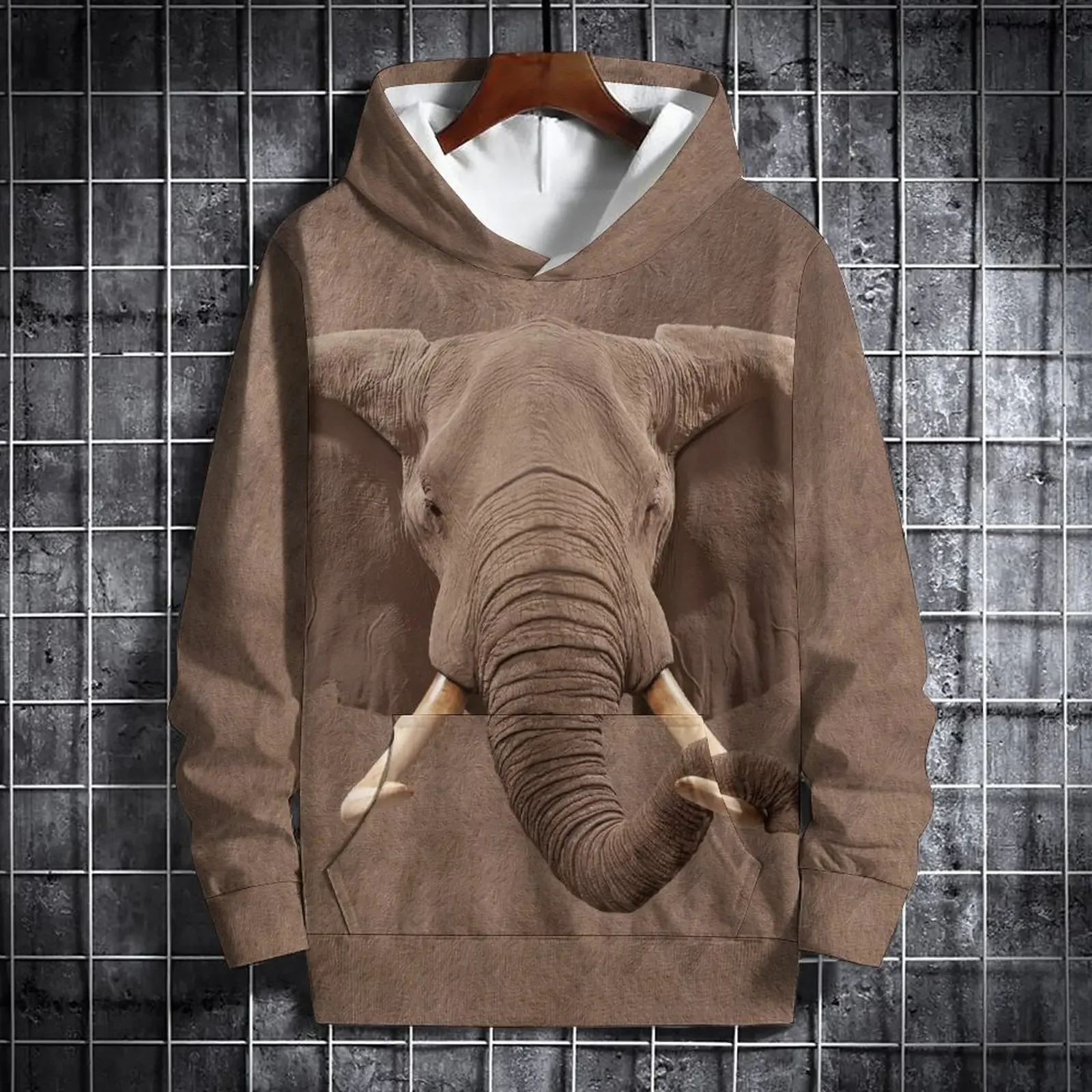 Funny  Monkey Hoodies Animal 3D Print Women Autumn New Hooded Sweatshirt Casual Streetwear Long Sleeve Pullovers Female Clothing