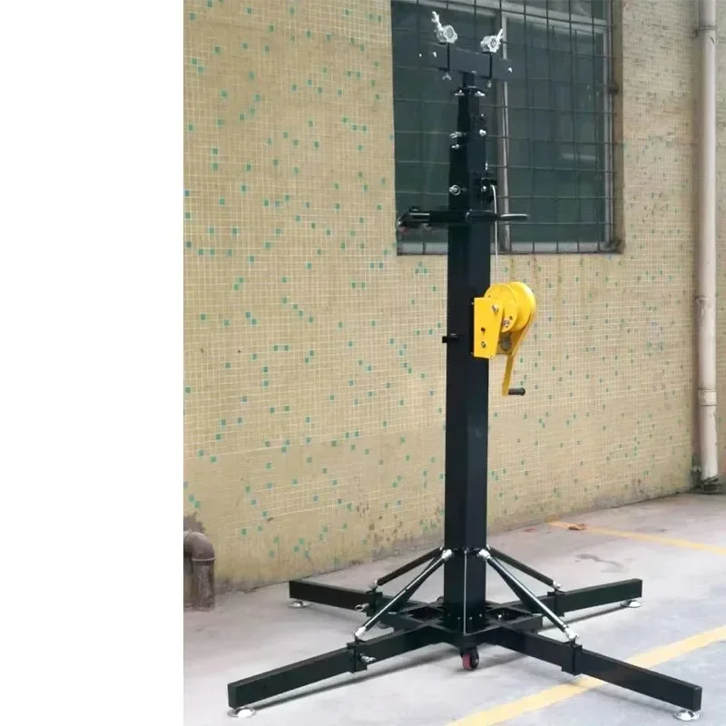 New Arrival 250KG Load Heavy 6M Winch Led Screen Stage Light Line Array Speaker Truss Lift Tower Truss Crank Stand