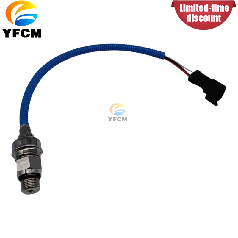 1 PCS 221-8859 Pump High Pressure Sensor for Caterpillar CAT E320B E320C Excavator Spare Parts Heavy Duty Accessories