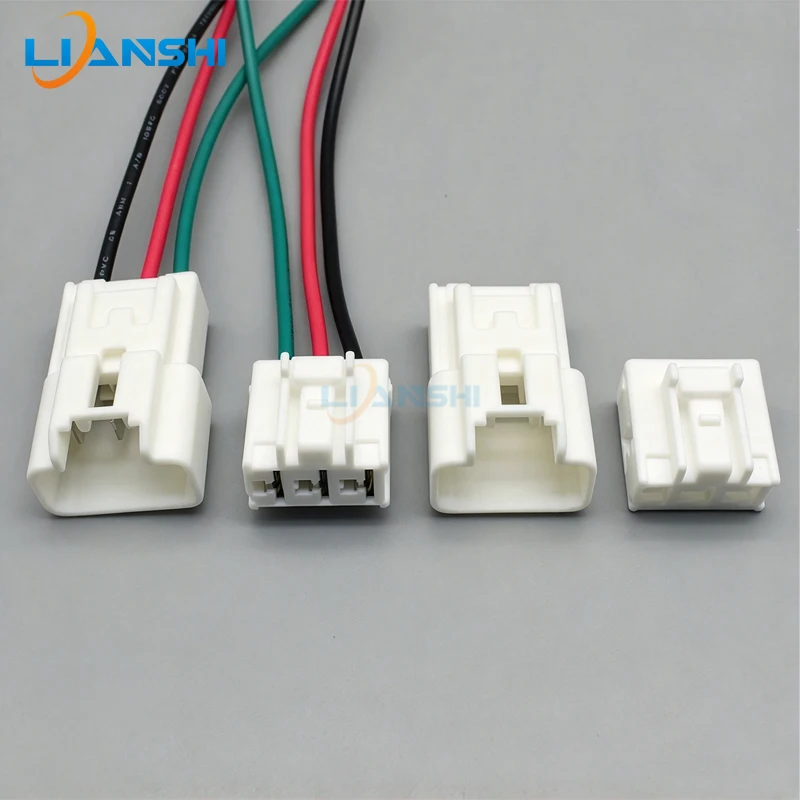 3 Pin DJ7035YA-7.8-11/21 6520-1466 Automotive Wire Harness Connector Plug For Toyota Nissan Honda Mazda Fan Resistor Sensor