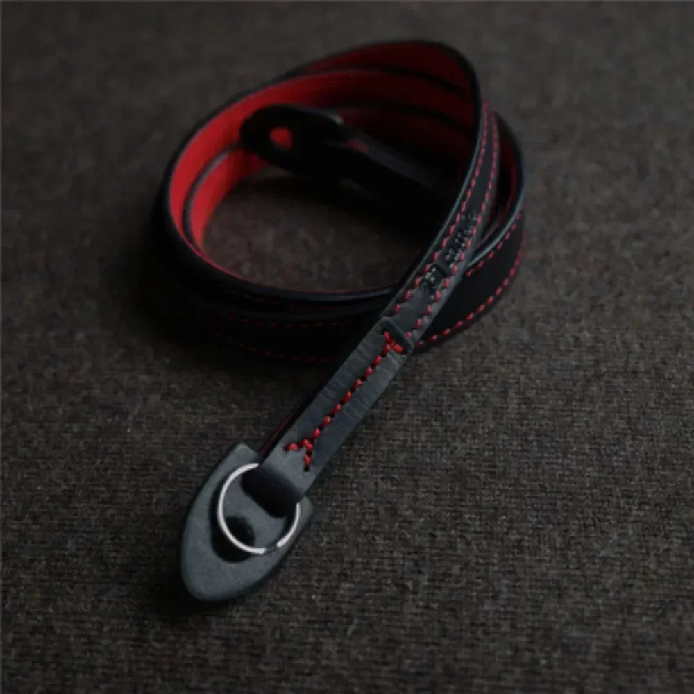 125cm Leather Camera Strap Retro Neck Hanging Comfort Shoulder Strap Suitable for Canon Sony