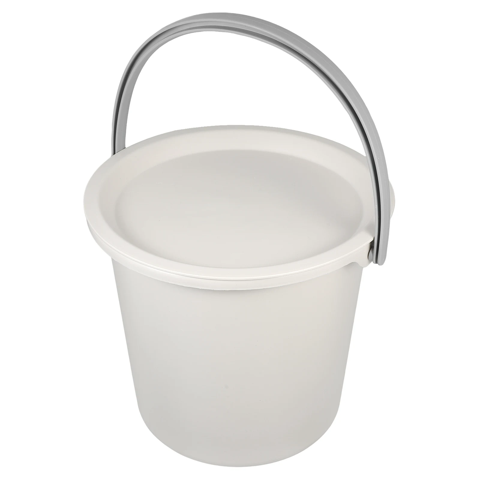 1セットの頑丈な水容器バケツ、プラスチック製のバケツ、毎日の家庭作業、入浴、洗濯、輸送、信頼性の高い多目的収納用