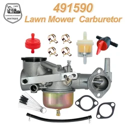 491590 Carburetor for Briggs & Stratton 191700 192700 193700 Engine Series Replace 390811 392152 491029 Lawn Mower Carb