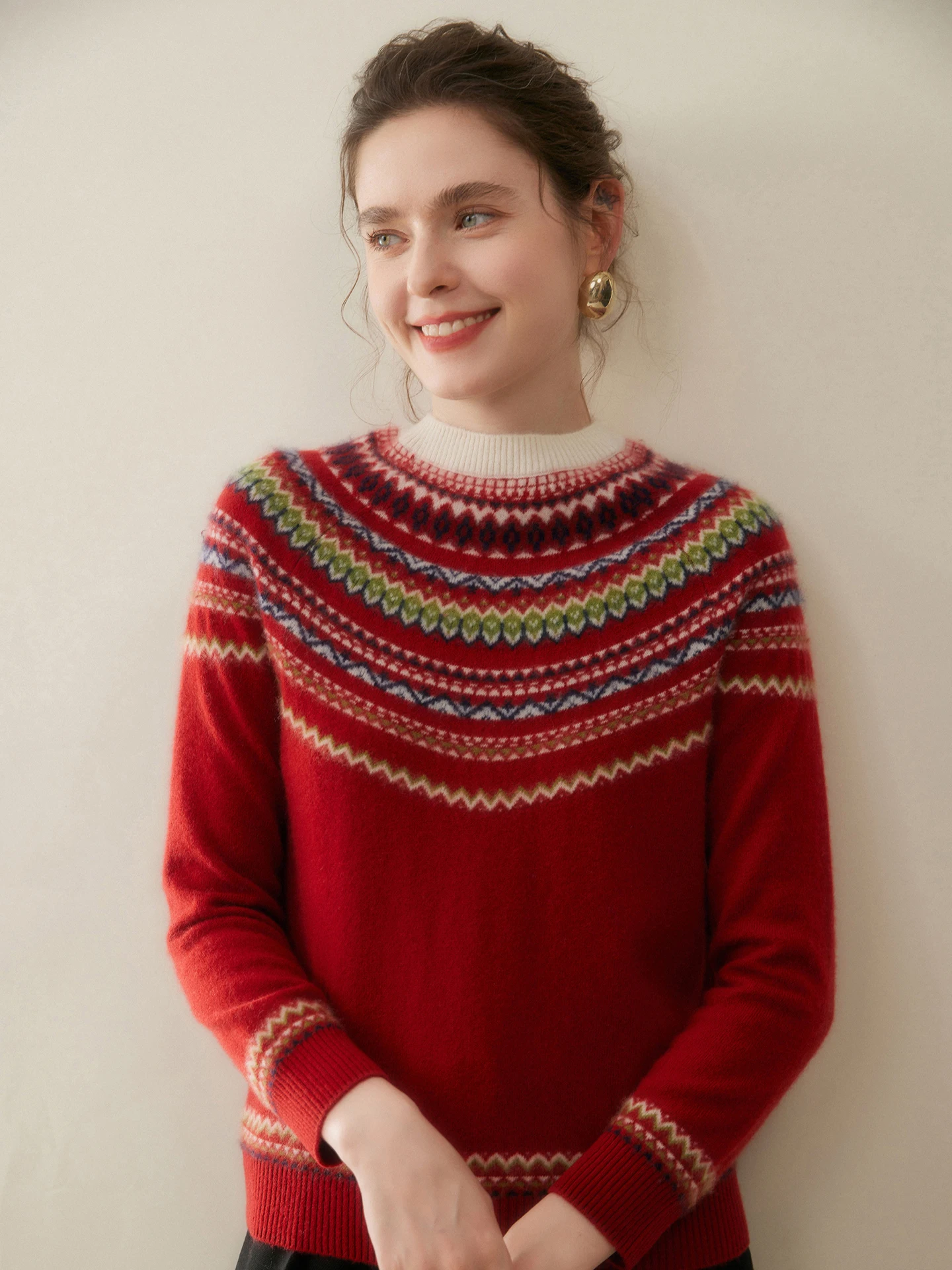 Suéter Feminino de Cashmere 10 - Vintage Fashion Faire avaliação e preço