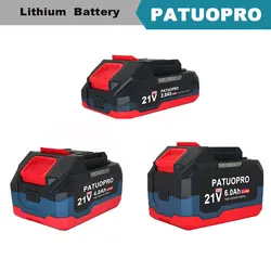 Batería de litio recargable de 18V, 21V, 2,0, 4,0, 6,0Ah, para herramientas eléctricas Makita de 18v, llave inalámbrica, sierra, taladro, amoladora, destornillador