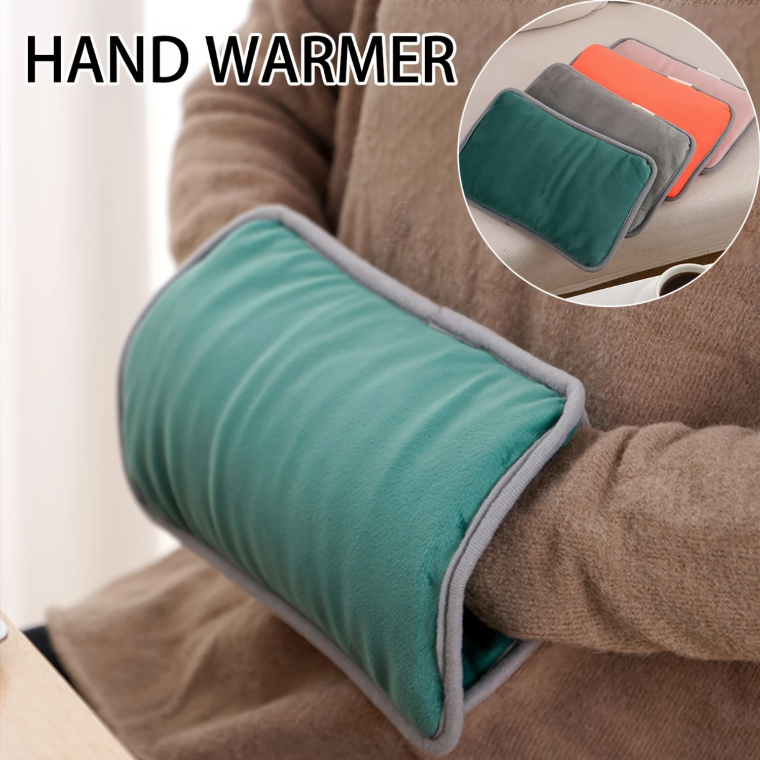 Winter Hand Warmer, USB Plug-in  Hand Warmer Can Be Used With A Powerbank Supply, For Office, Camping, , Hunting, Golf Christmas